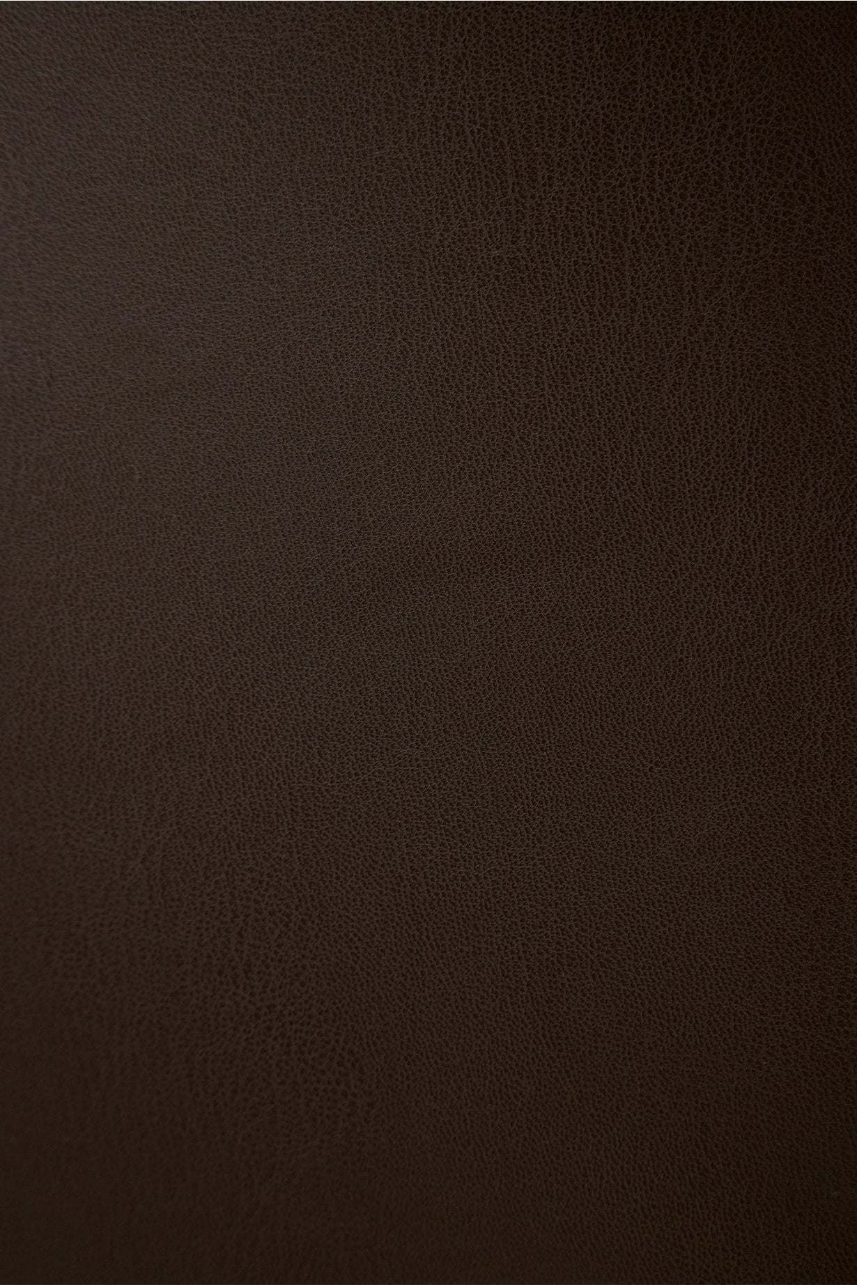 Flounced Faux Leather Skirt