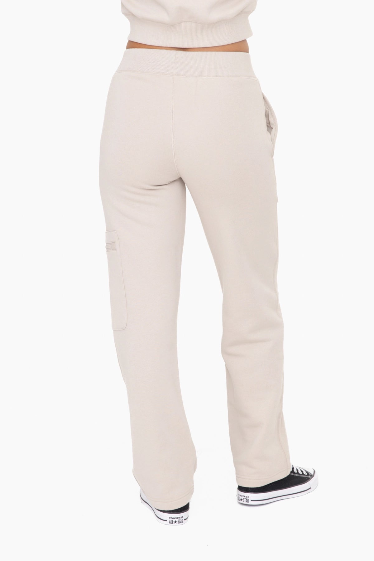 Brushed Fleece Cargo Lounge Pants