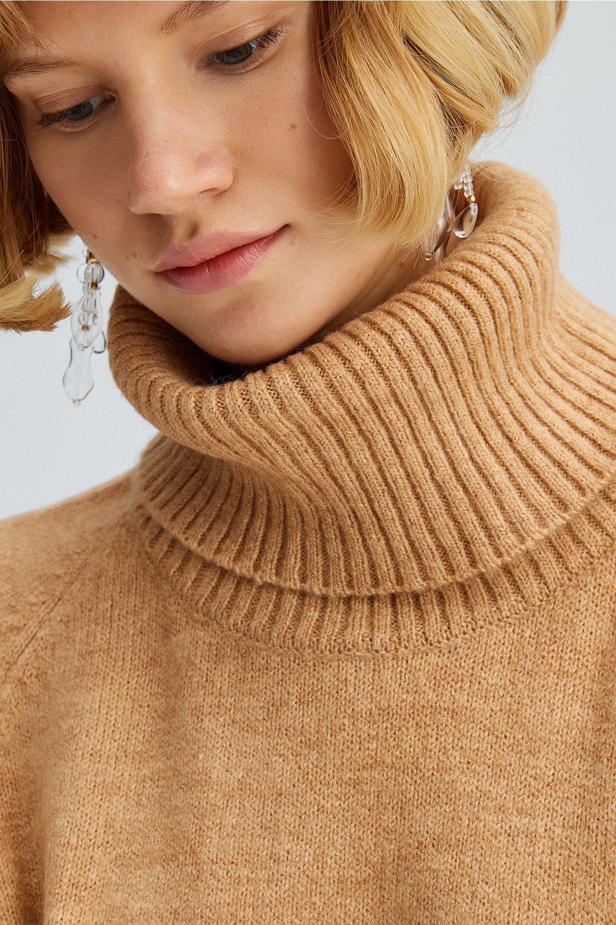 Knit Tunic with Front Slit