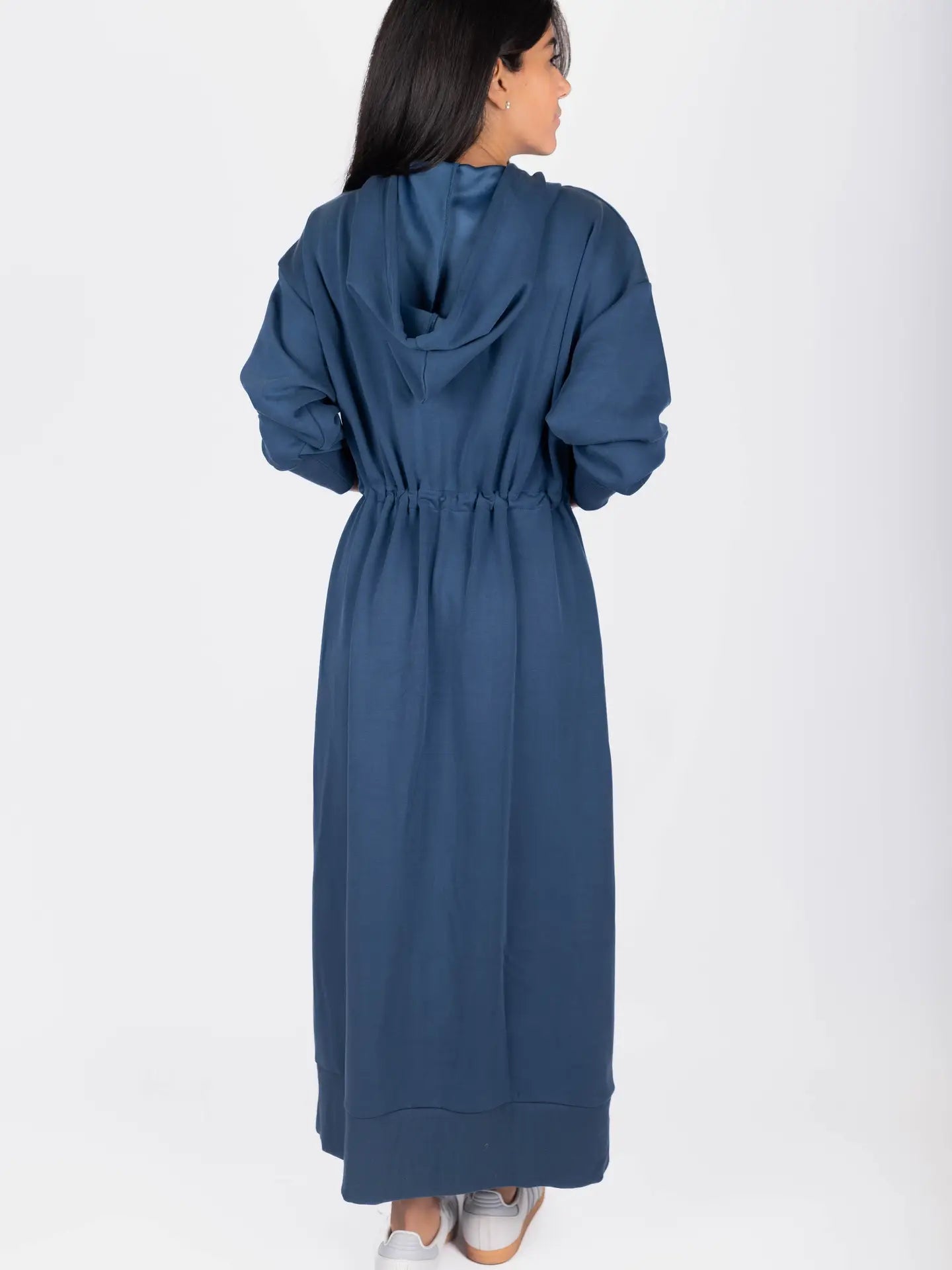 Maxi Drawstring Hoodie Dress (3 Colors)