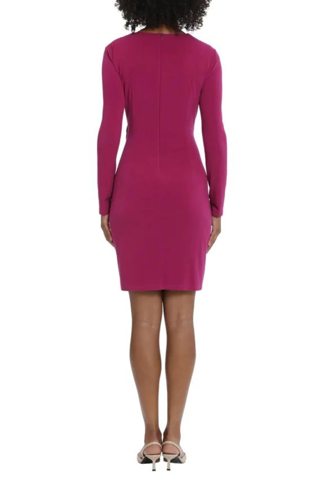Twisted Waist Wrap Style Dress