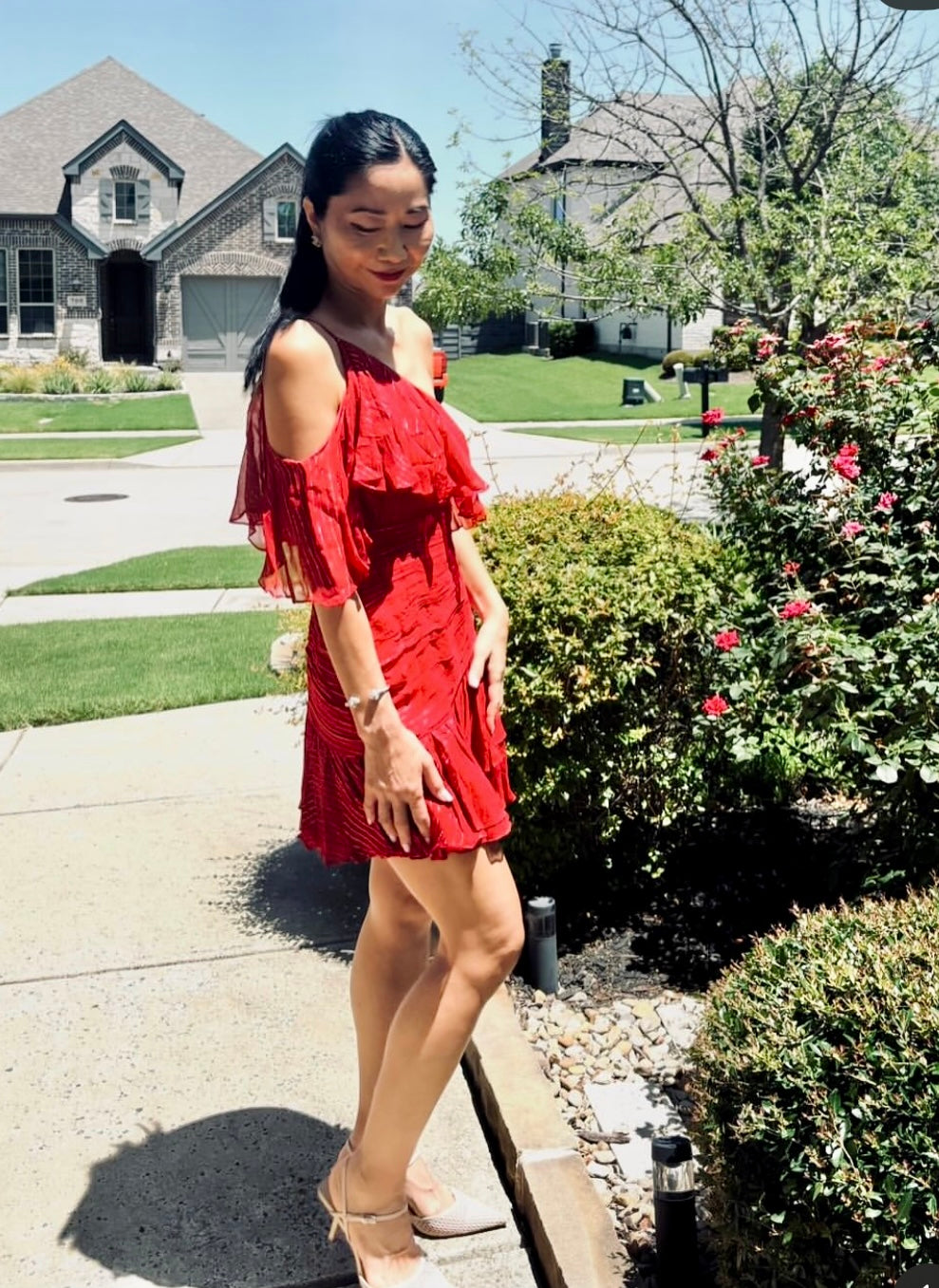 Addison One-Shoulder Dress