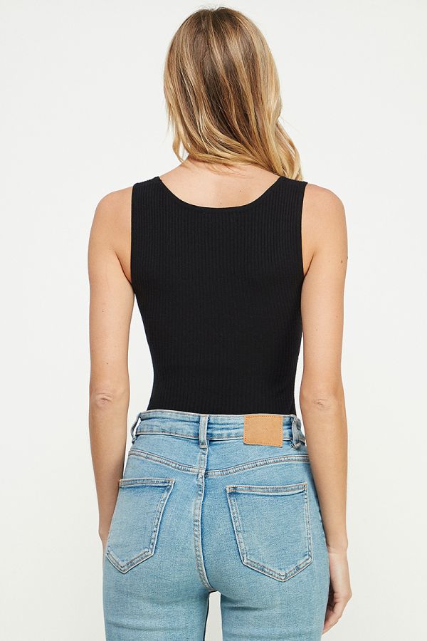 Ribbed Tank Bodysuit