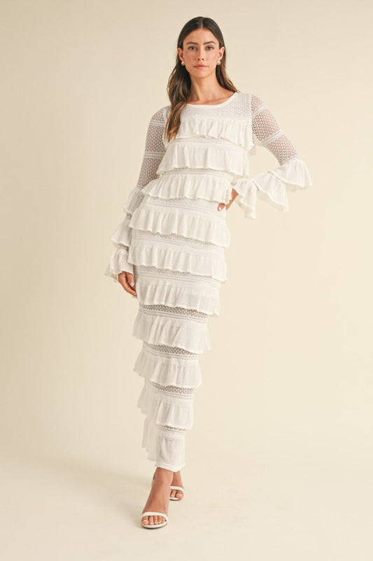 Ruffle Tiered Maxi Dress