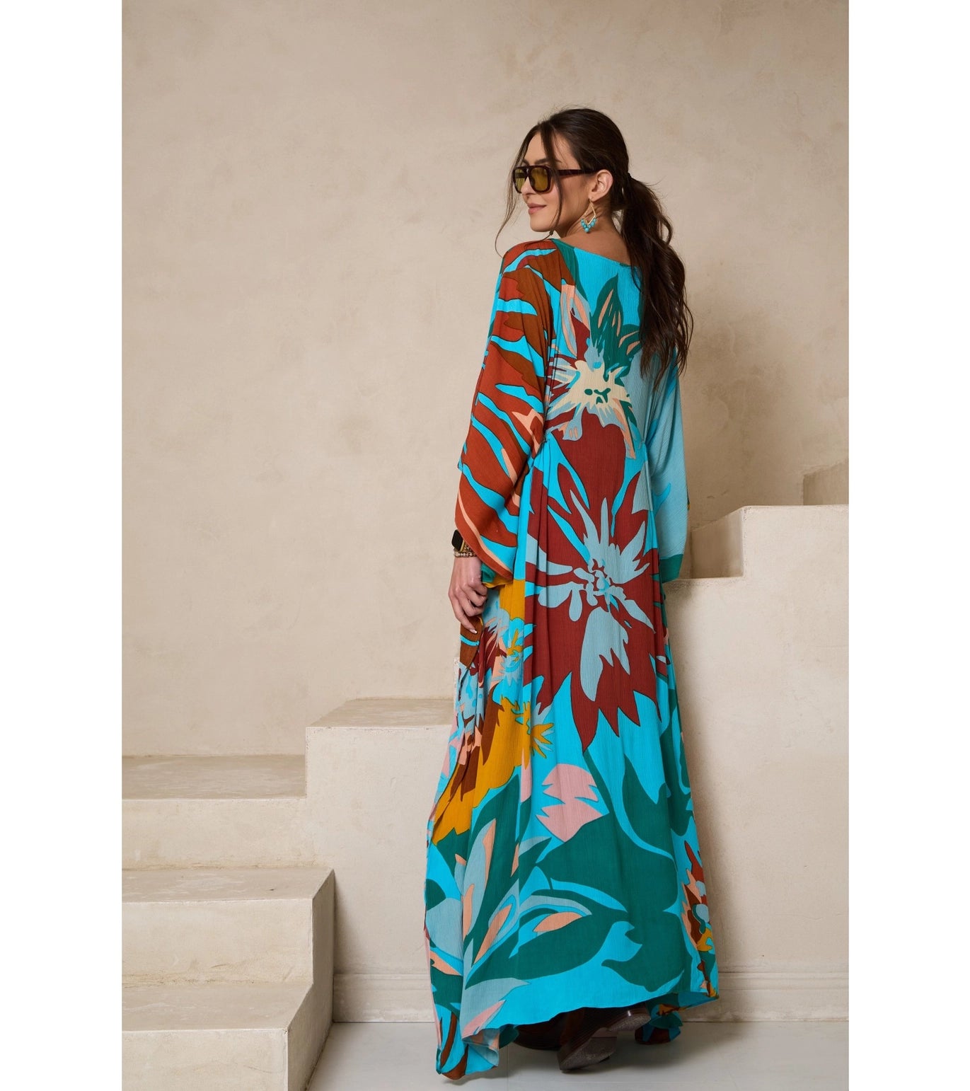 Flowery Kaftan