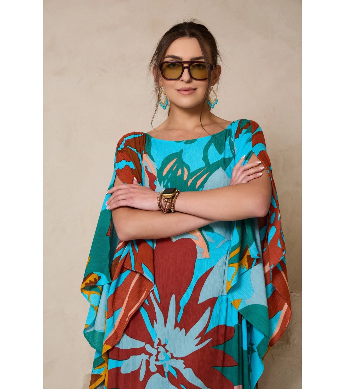 Flowery Kaftan