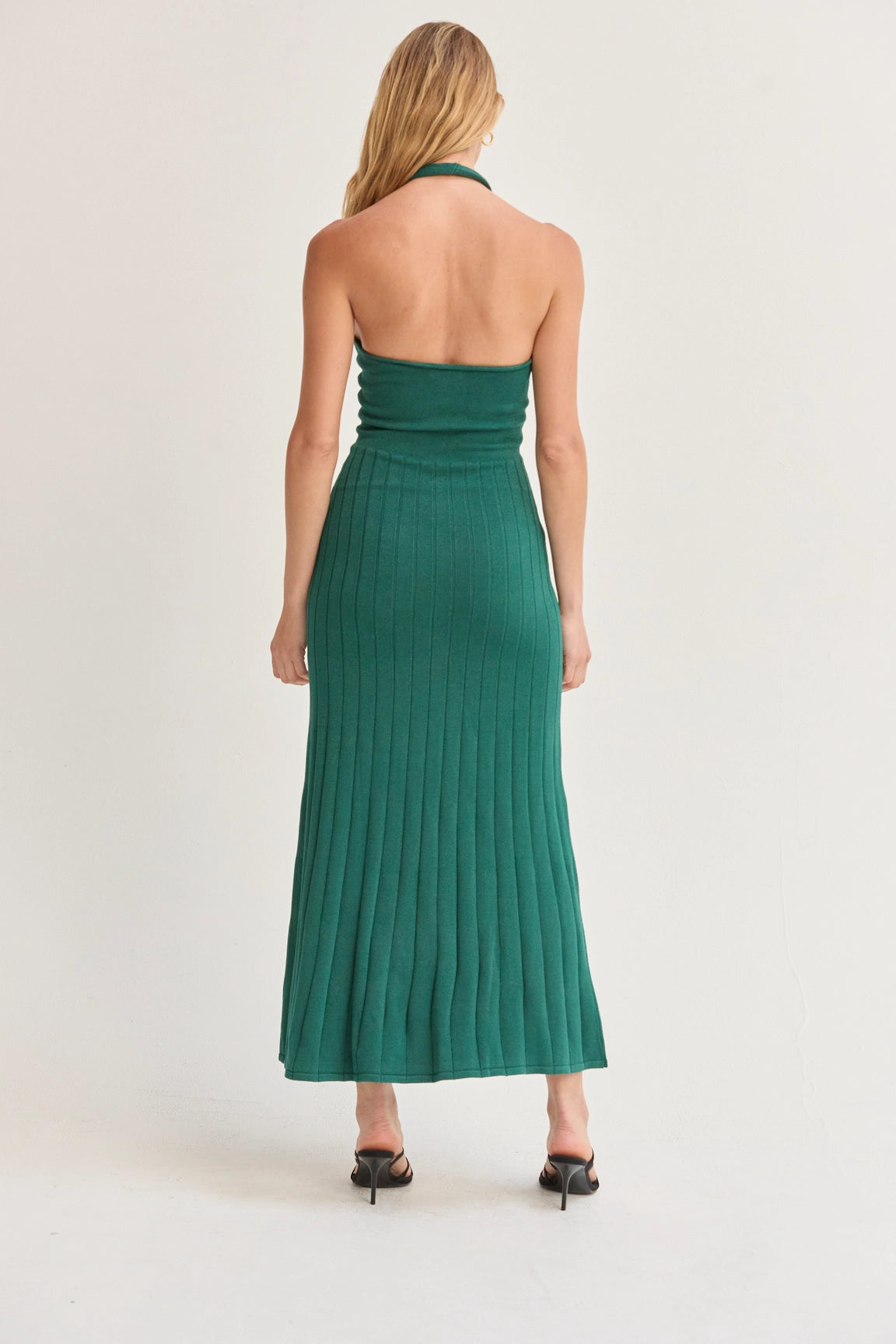 Robin Cross-Front Midi Dress