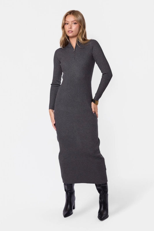 Sicilia Dress (Heather Grey)