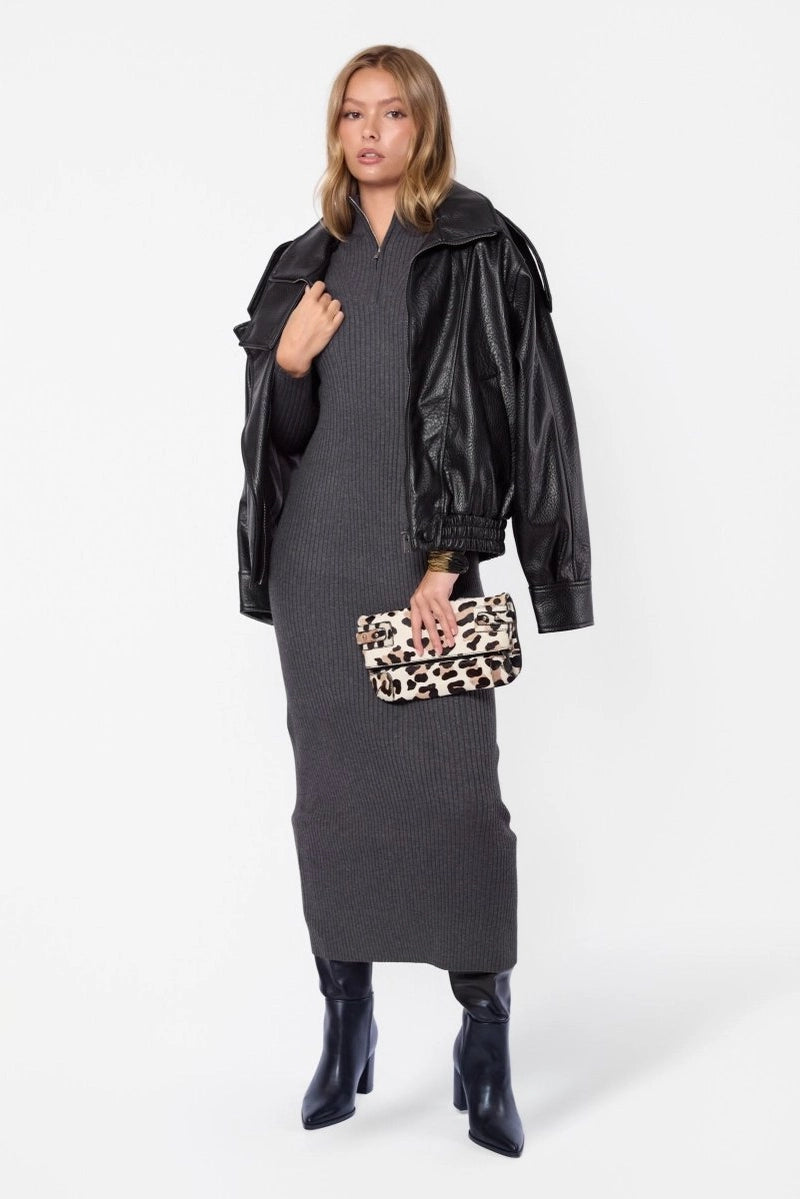 Sicilia Dress (Heather Grey)