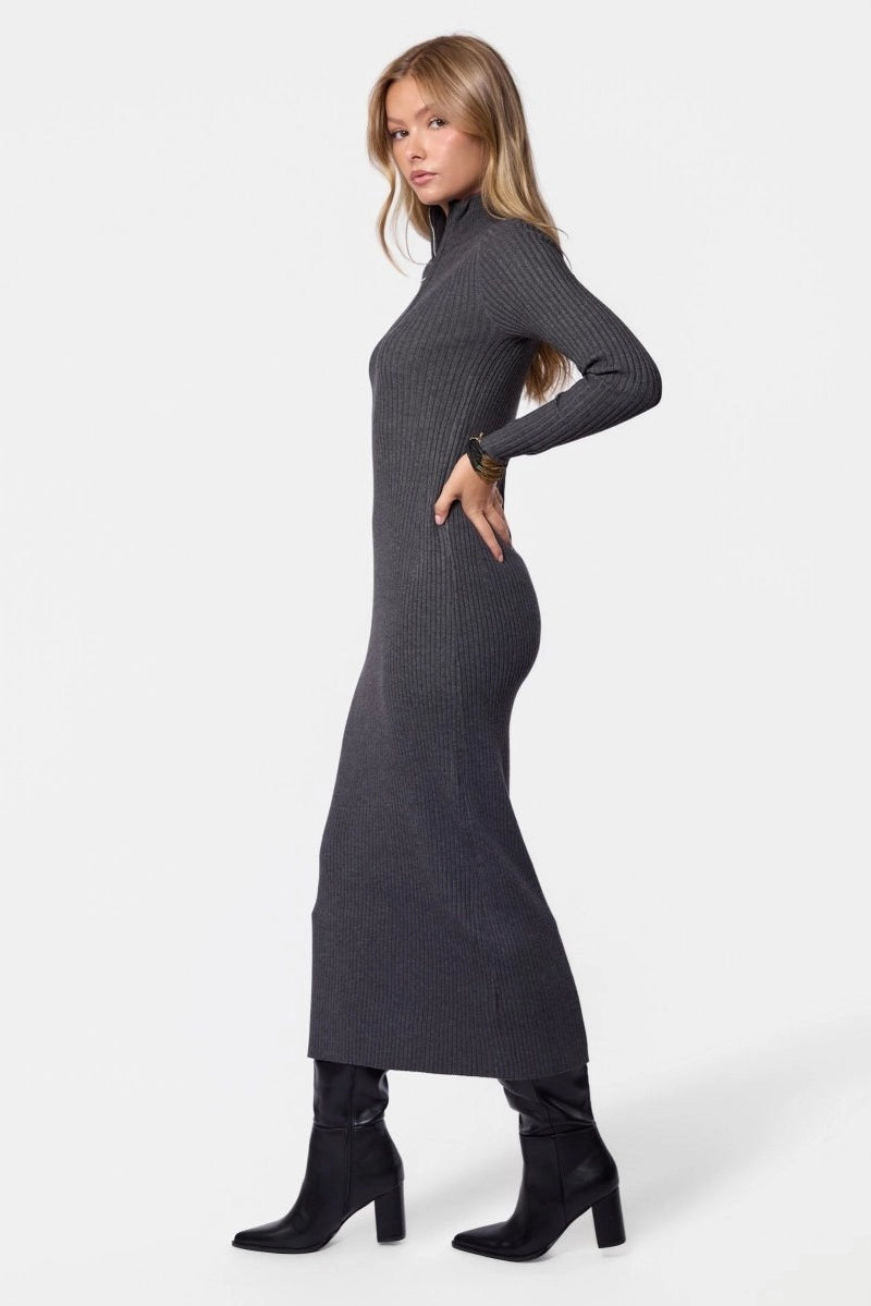 Sicilia Dress (Heather Grey)