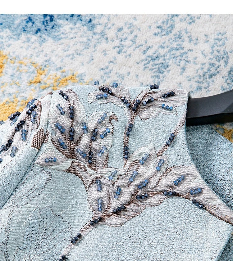 Handmade 3D Embroidered Beaded Coat
