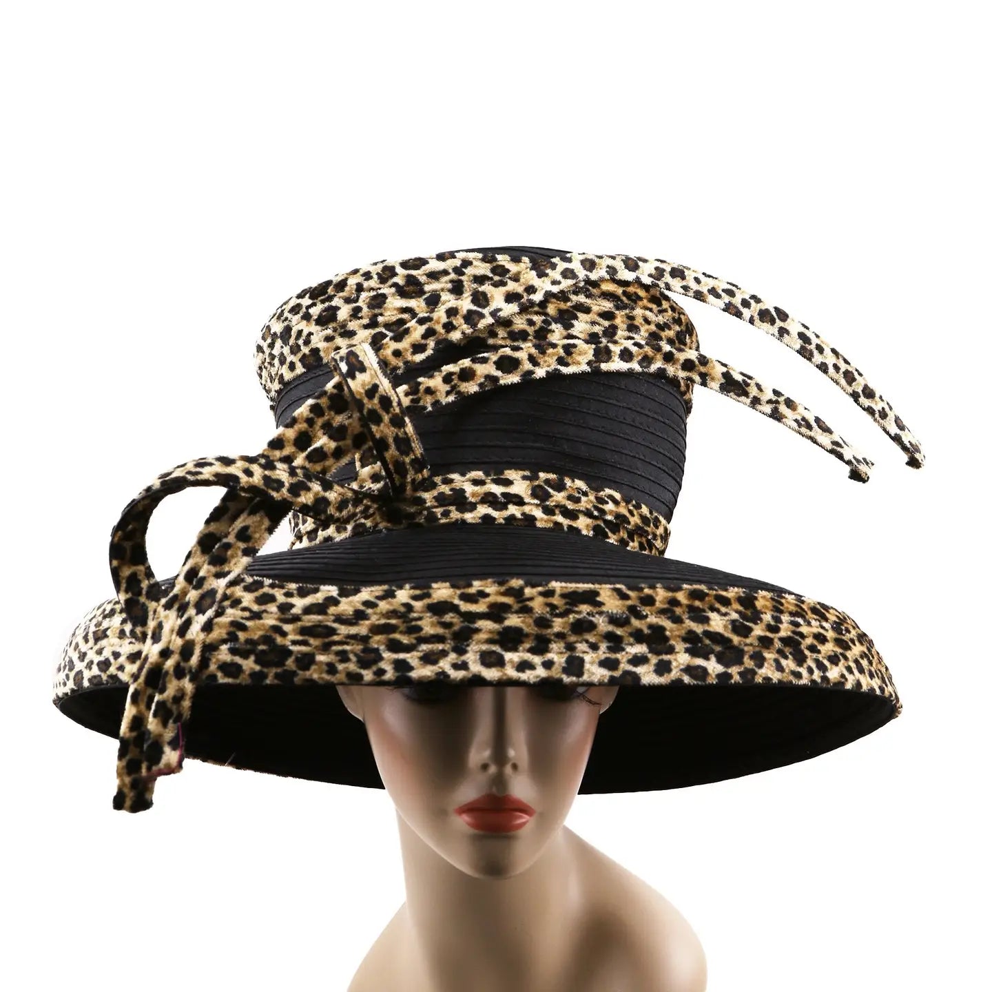 Leopard Print with Bow Accent