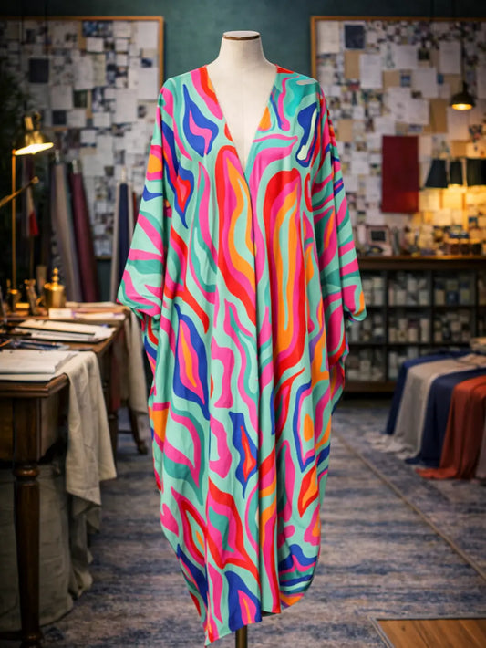 Vyka Verde Celebe Caftan