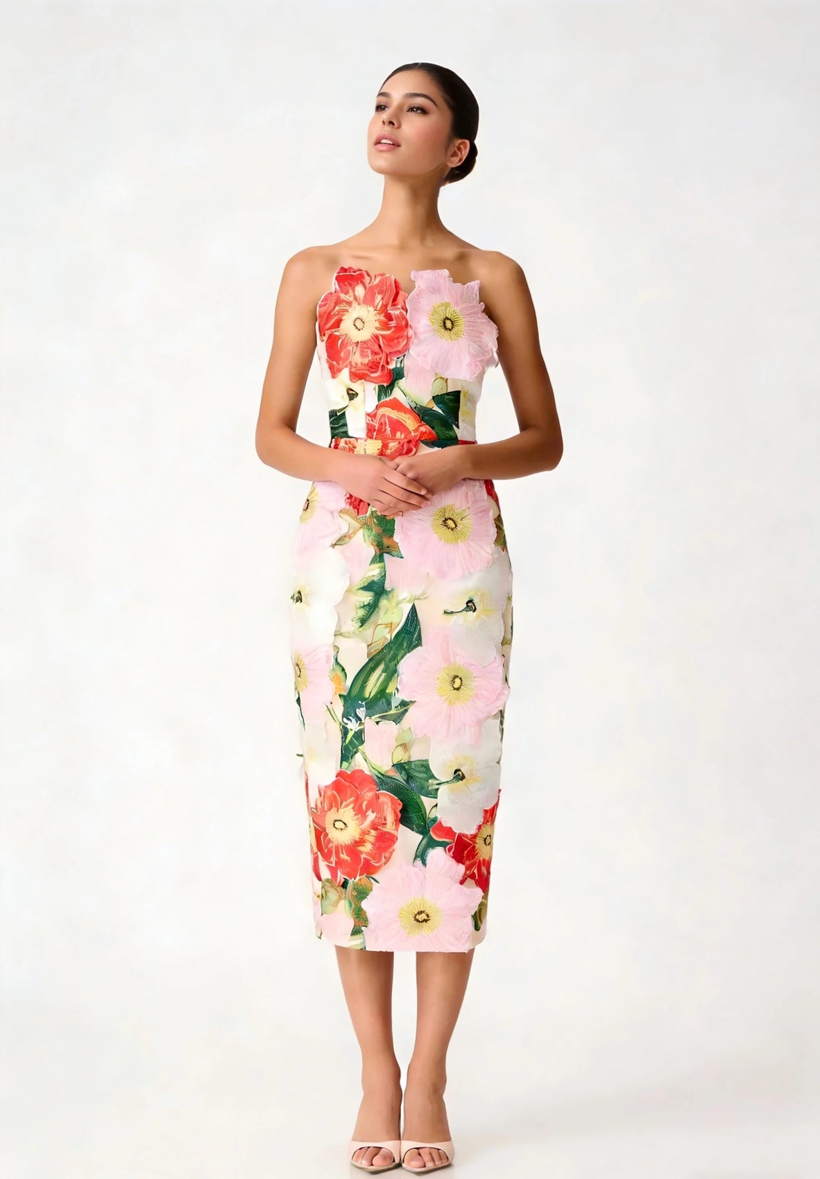 Floral Embroidered Spring/Summer Dress