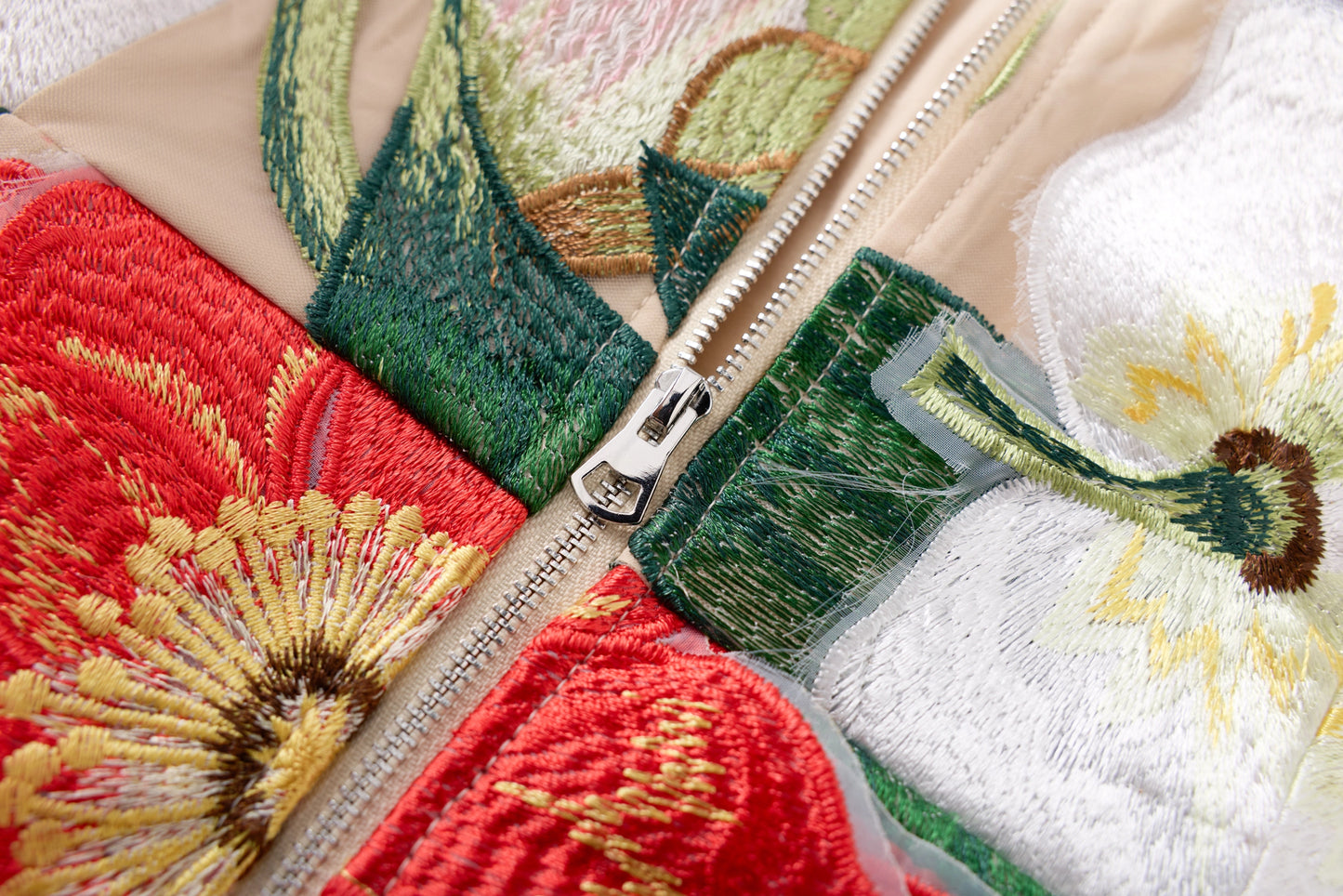 Floral Embroidered Spring/Summer Dress