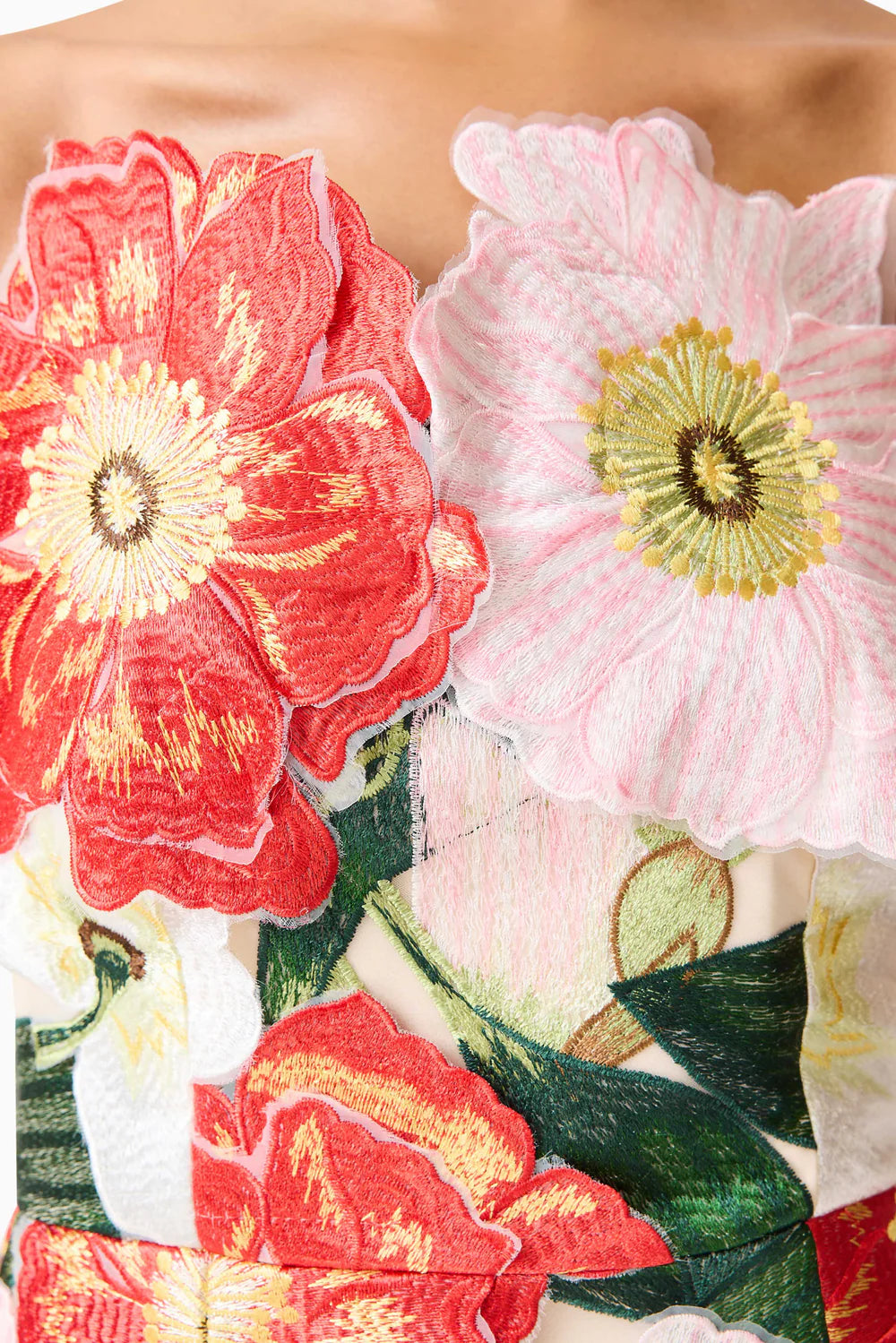 Floral Embroidered Spring/Summer Dress