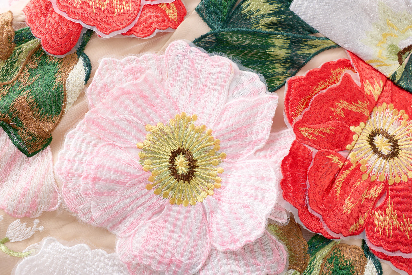 Floral Embroidered Spring/Summer Dress