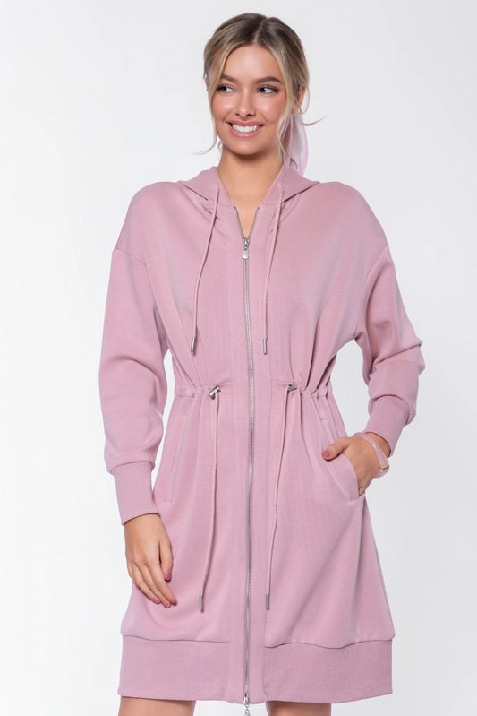 Mina Dress (37") Pink