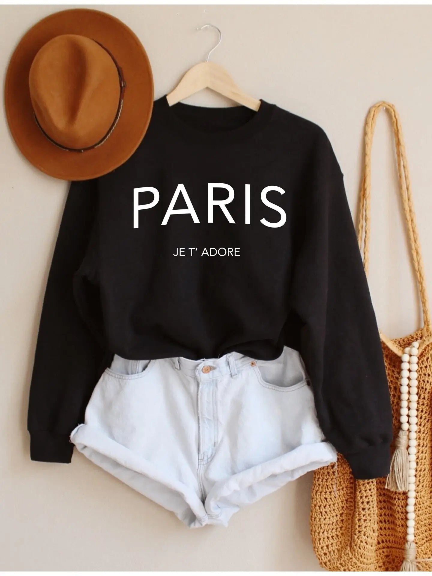 Paris Je t' Adore Sweatshirt