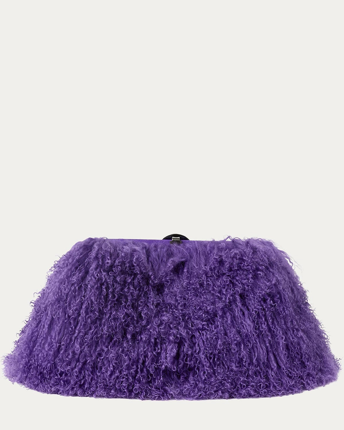 Full Circle XL Genuine Fur/Leather Clutch