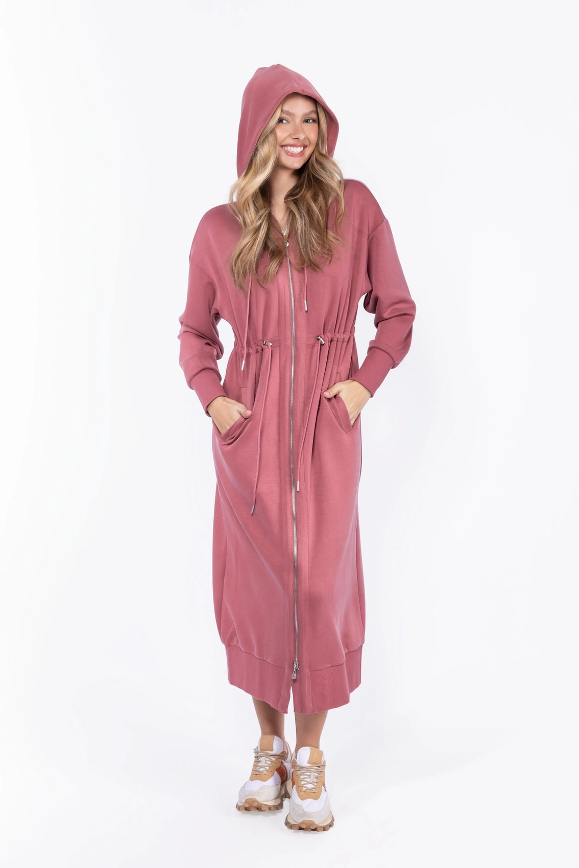 Mina Dress (Dusty Rose)