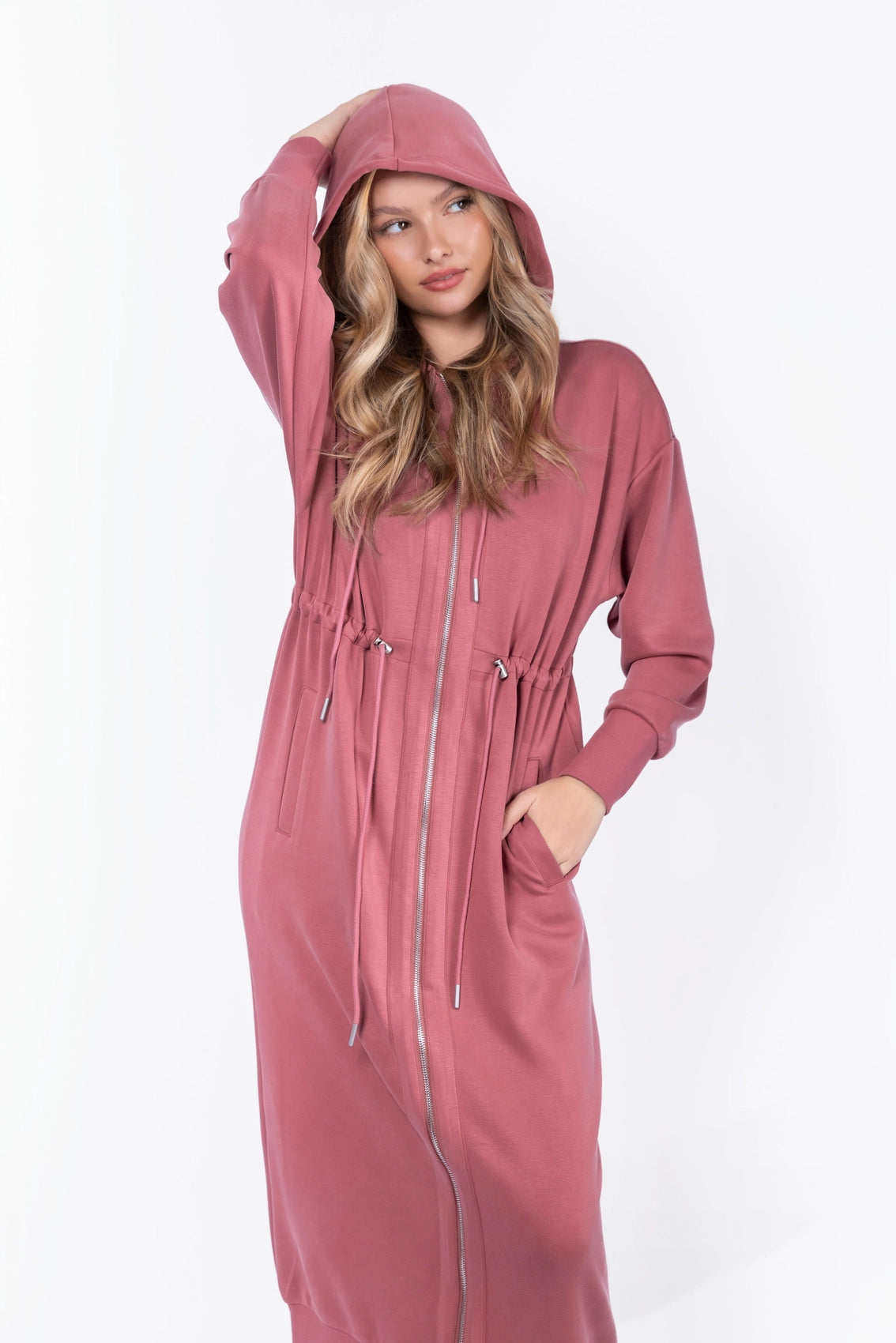 Mina Dress (Dusty Rose)