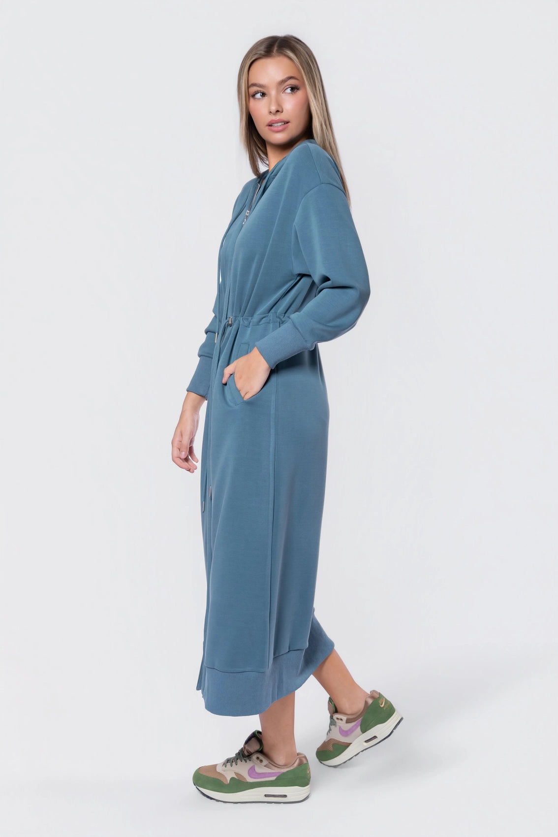 Mina Dress (50") Sage