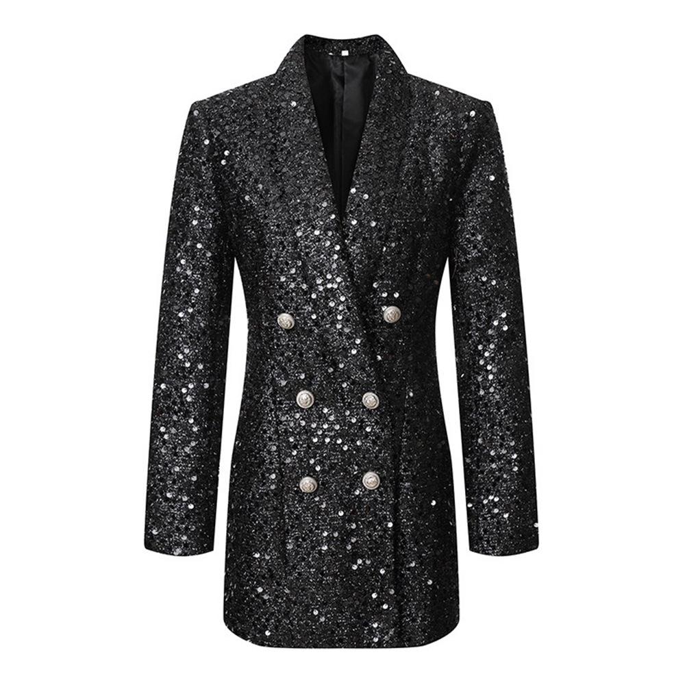 Isla Sequin Blazer Dress
