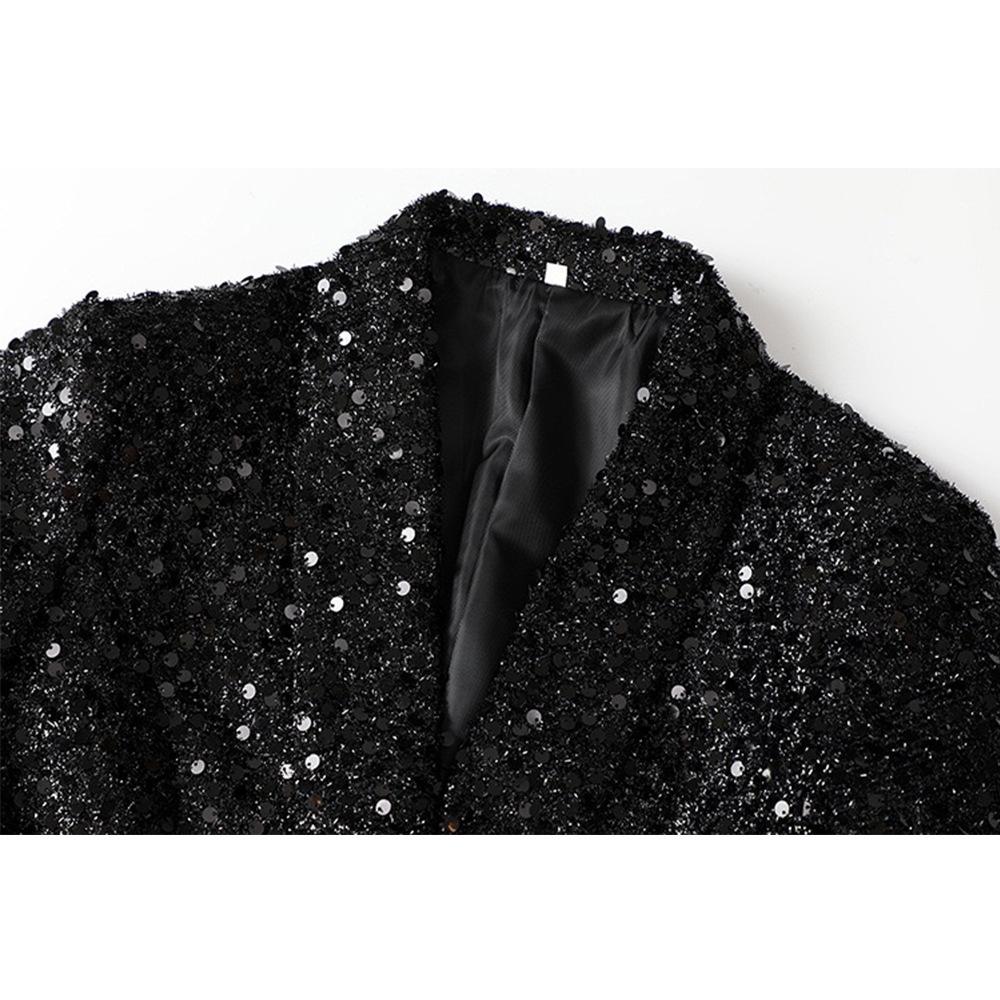 Isla Sequin Blazer Dress