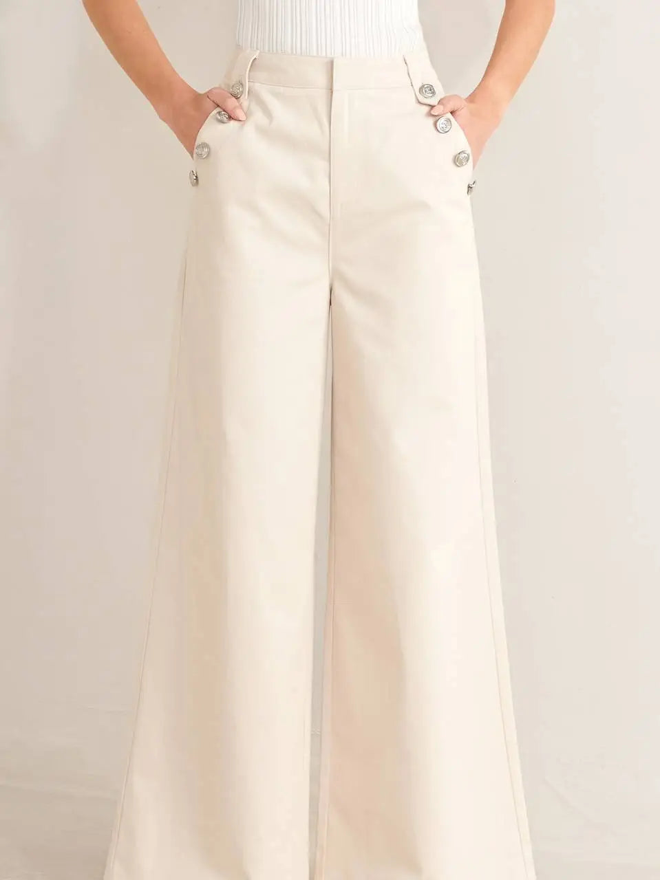 Solid Woven Pants