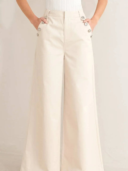 Solid Woven Pants