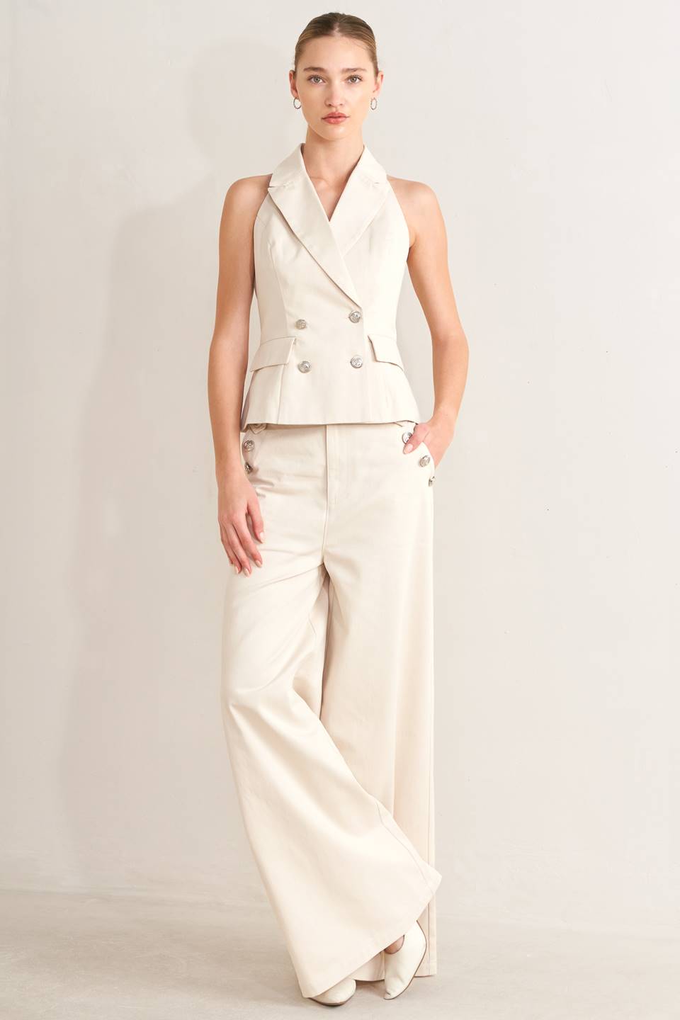 Solid Woven Pants