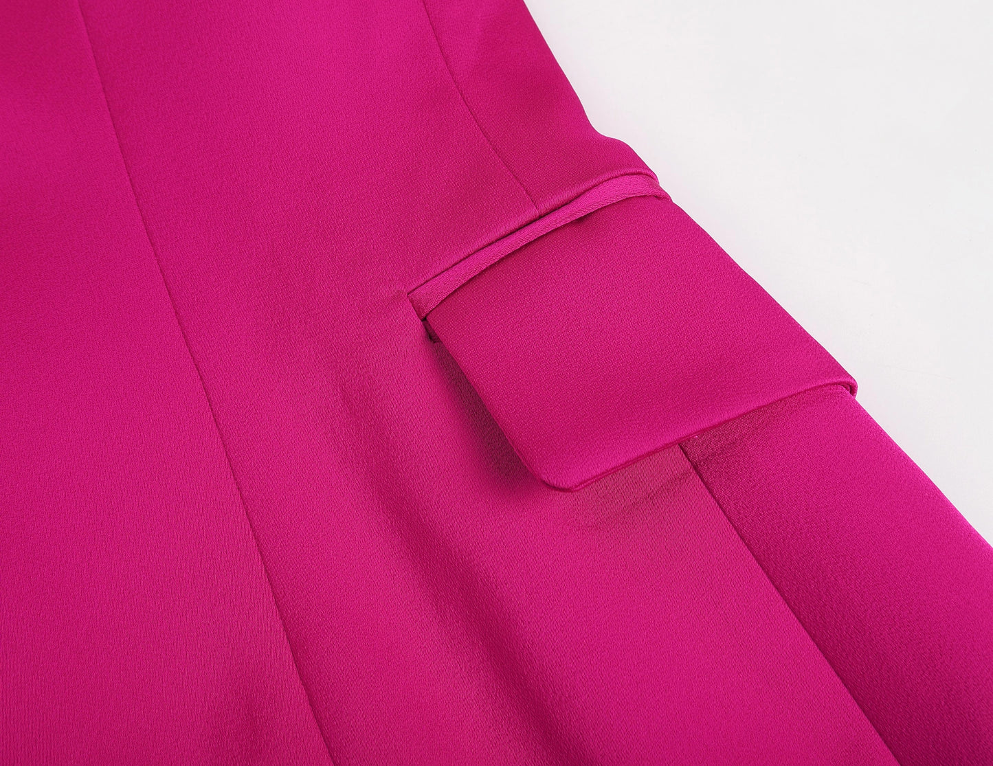 Hand Sewn Diamond Embellished Suit Dress (Also Available in White)