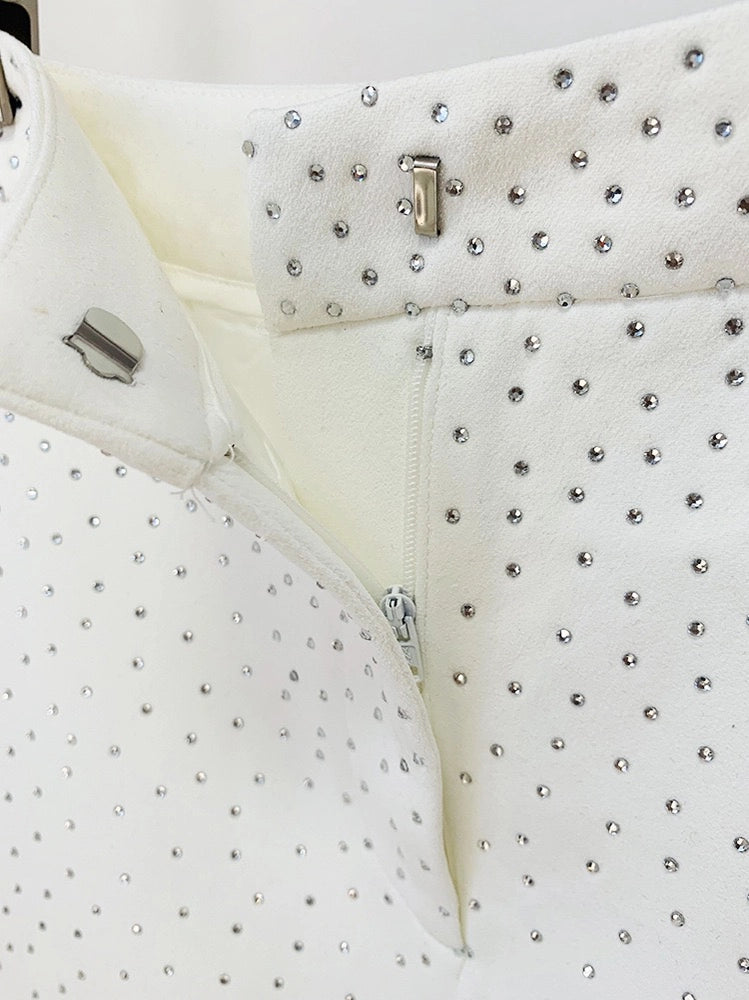 Diamond Blazer Skirt Set