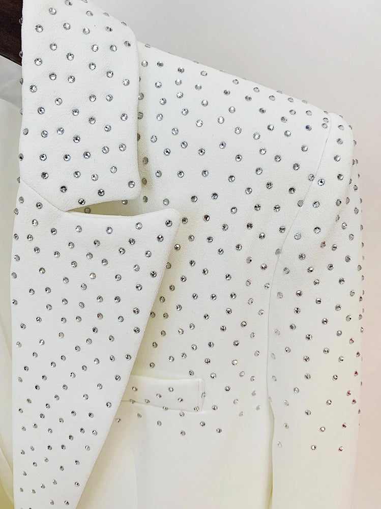 Diamond Blazer Skirt Set