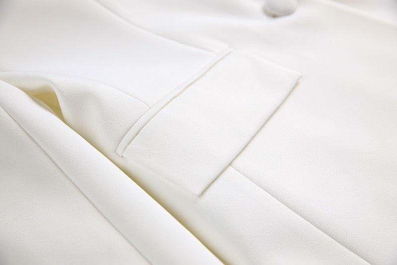 Jewel Sleeve Blazer Pantsuit