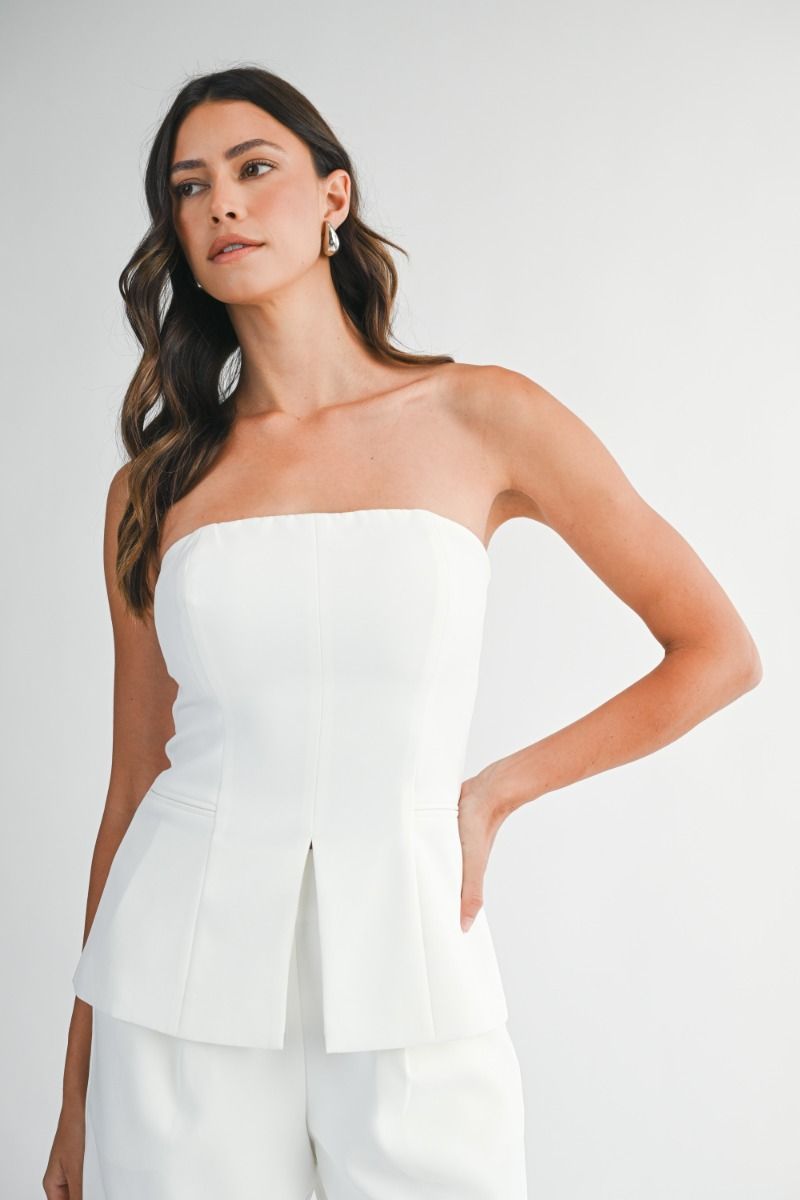 Crepe Trouser Pants Set (2 Colors)