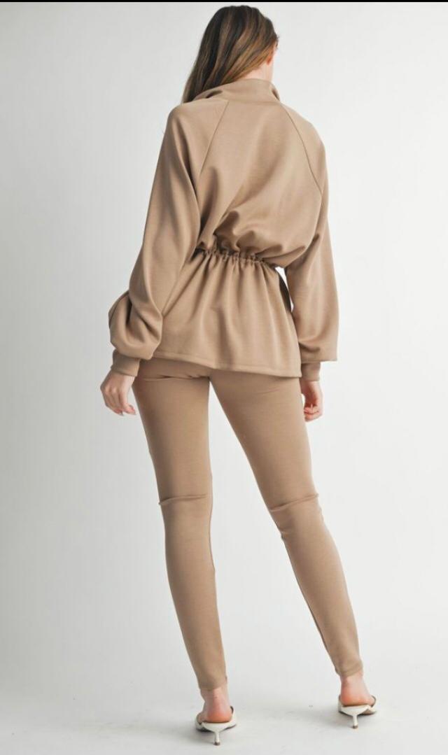 Zip-Up Lounge Set (2 Colors)