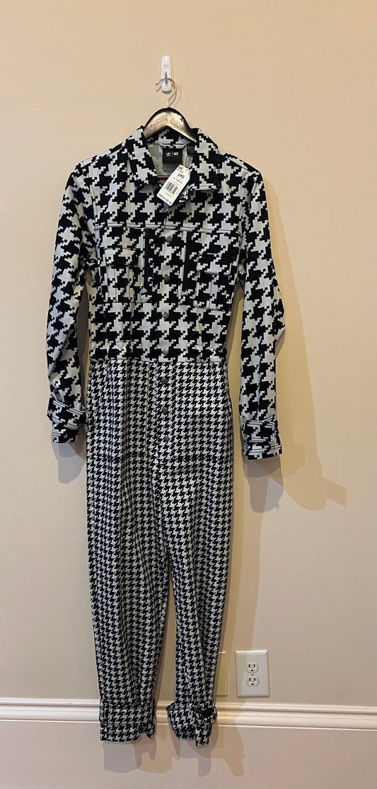 adidas x Ivy Park Houndstooth Print Jumpsuit - UNISEX